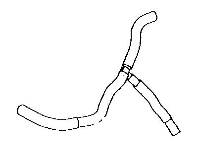 Toyota 87209-0E260 Hose Sub-Assembly, Water