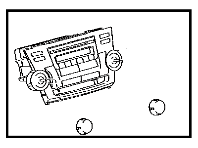 Toyota 86120-0E400-C0 Receiver Assembly, Radio