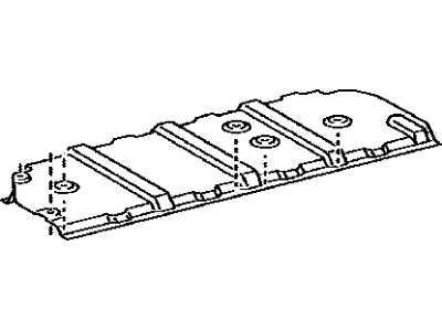 Toyota 58155-0E020 INSULATOR, Front Floor