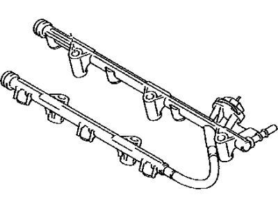 Toyota Highlander Fuel Rail - 23807-0P020