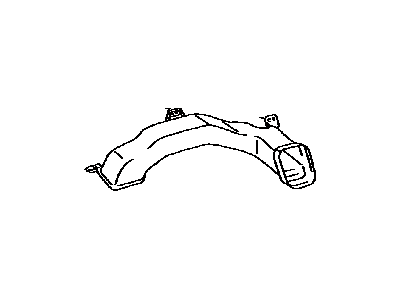 Toyota 55846-0E040 Duct, Heater To Register