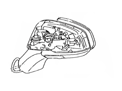 2022 Toyota RAV4 Car Mirror - 87961-0R280