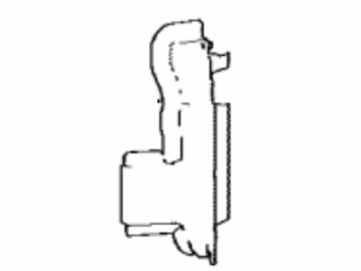 2020 Toyota Corolla Radiator Support - 16593-24020