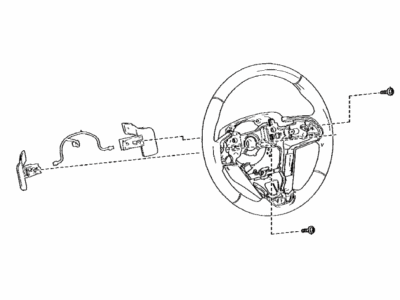 2019 Toyota RAV4 Steering Wheel - 45100-12G60-C0