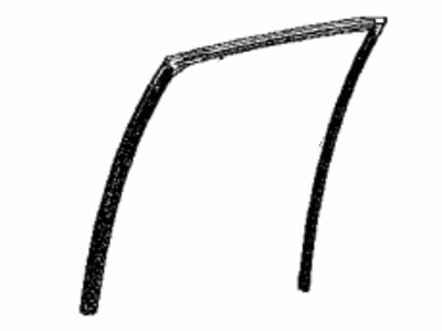 Toyota 68152-12260 Run, Rr Door Glass