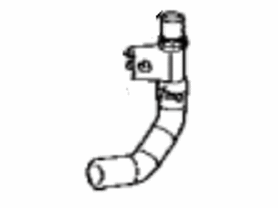 Toyota 16207-24020 Pipe Sub-Assembly Water