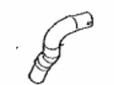 Toyota 16283-24010 Hose Water By-Pass