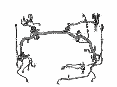 Toyota 82111-1KB53 Wire, Engine Room Ma