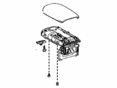 Toyota 58905-12B00-C4 Door Sub-Assembly, CONSO