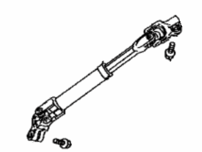 2021 Toyota Corolla Steering Shaft - 45260-12810