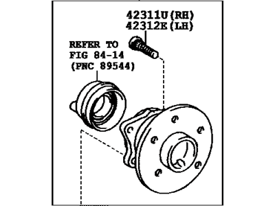 Toyota 42450-48011