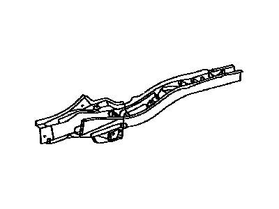 Toyota 57611-33901 Member, Rear Floor Side, RH