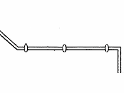 Toyota 47322-33120 Tube, Rear Brake