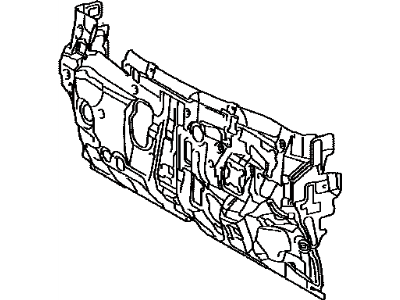 Toyota 55210-33181 INSULATOR Assembly, Dash