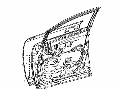 Toyota 67004-33170 Panel Sub-Assy, Rear Door, LH