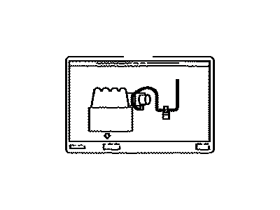 Toyota 17792-28220 Label, Engine Vacuum Hose Information