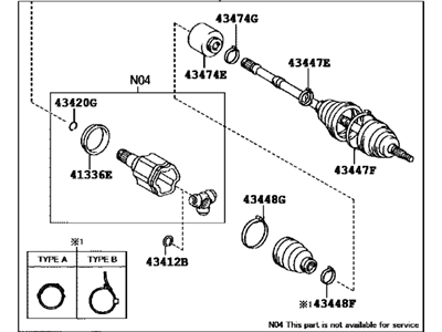 Toyota 43420-33270