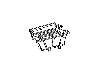 Toyota 55840-33010 Duct Assy, Heater To Register