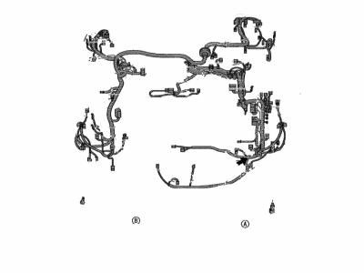 Toyota 82111-33E90 Wire, Engine Room Main