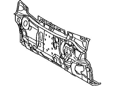 Toyota 55101-33270 Panel Sub-Assembly, Dash