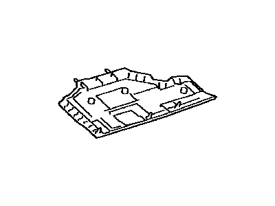 Toyota 55607-33100 Cover Sub-Assembly, Instrument Panel Under