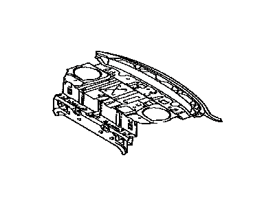 Toyota 64101-33320 Panel Sub-Assy, Upper Back