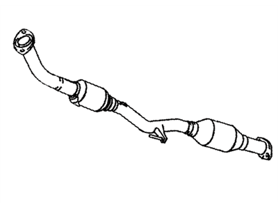 2008 Toyota Camry Catalytic Converter - 17410-28570