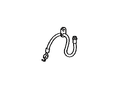 Toyota 90947-02F59 Hose, Flexible