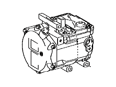 2007 Toyota Camry A/C Compressor - 88370-30020