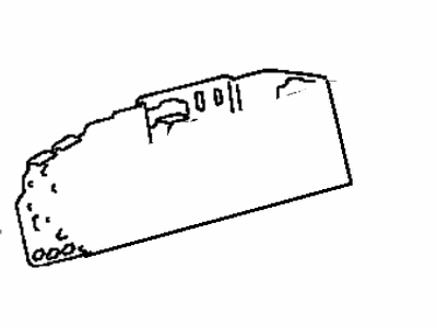 Toyota 83861-16030 Plate, Meter Circuit