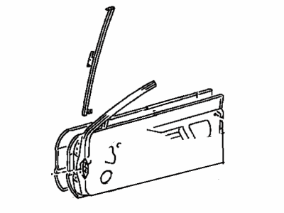 Toyota 67001-16900 Panel Sub-Assy, Front Door, RH