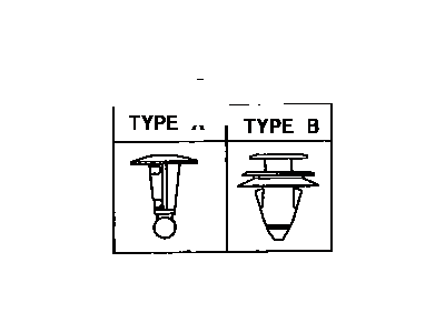 Toyota 90467-10168 Clip