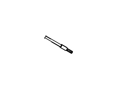 Toyota 86309-16120 Pole Sub-Assy, Pull Top Antenna