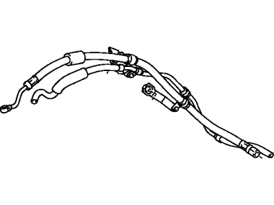 Toyota Paseo Power Steering Hose - 44410-16270