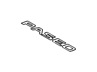 1996 Toyota Paseo Emblem - 75471-16020