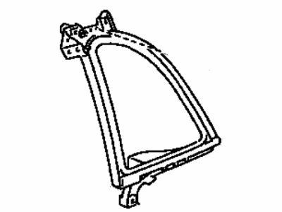 Toyota 65970-0W010 Rail Assy, Tarpaulin, Rear RH