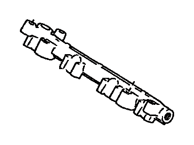 1997 Toyota Tercel Fuel Rail - 23814-11070