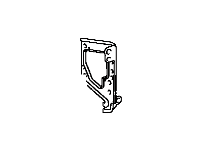 Toyota 86212-16260 Bracket, Radio