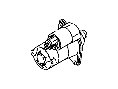 Toyota Tercel Starter Motor - 28100-11110