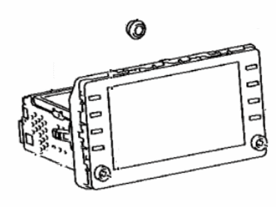 Toyota 86140-10130 Receiver Assy, Radio