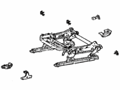 Toyota 72020-10240 ADJUSTER Assembly, Fr Se