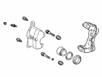 2019 Toyota C-HR Brake Caliper - 47750-76010