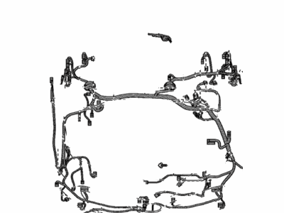 Toyota 82111-10J21 Wire, Engine Room Ma