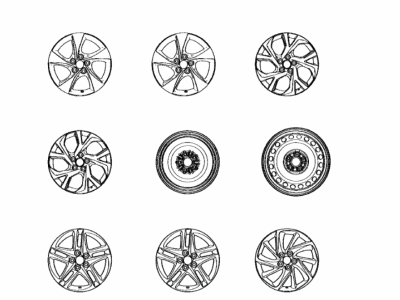 Toyota 42611-30F32 Wheel, Disc