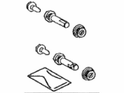 Toyota 04952-F4020 Pin Kit, Disc Brake