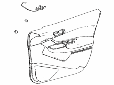 Toyota 67610-10A20-C0 Panel Assembly, Fr Door