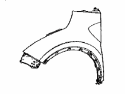 Toyota 53801-10610 Fender Sub-Assembly, Fr