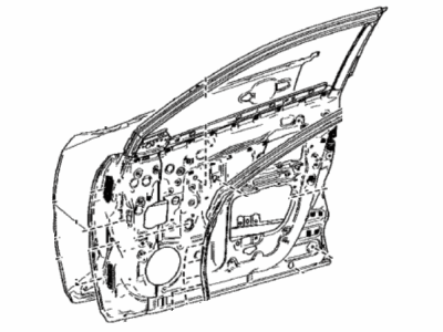 Toyota 67002-10671 Panel Sub-Assembly, Fr D