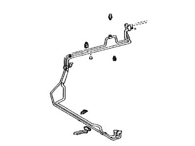 Toyota Supra A/C Hose - 88710-14070