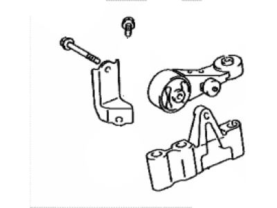 Toyota 12309-0P060 Rod Sub-Assembly, Engine